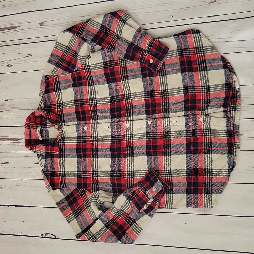 Madewell Plaid Button Down